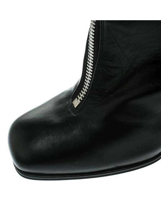 celine square toe boots