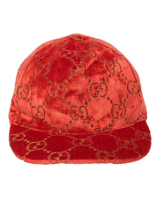 gucci hat red
