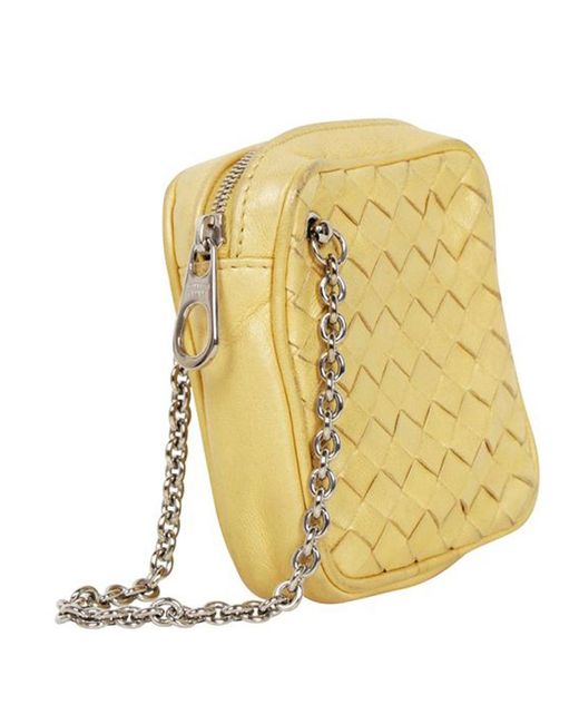yellow bottega veneta bag