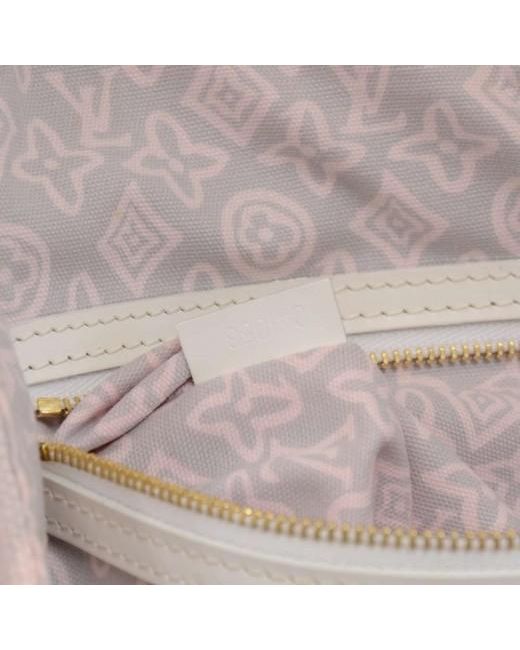 Louis Vuitton Canvas Pink Cloth Handbag - Save 14% - Lyst