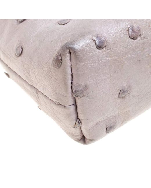 loro piana ostrich pouch