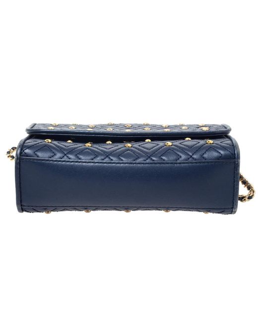 tory burch studded quilted leather shoulder bag