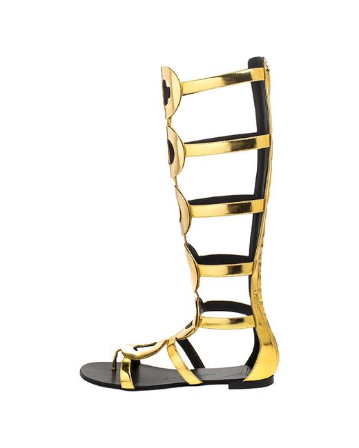 giuseppe zanotti gladiator sandals