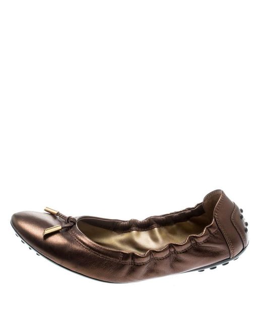 bronze flats