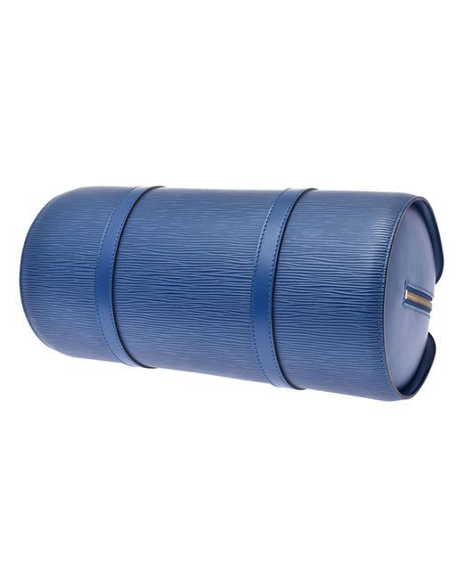 Louis Vuitton Blue Epi Leather Soufflot Bag - Lyst