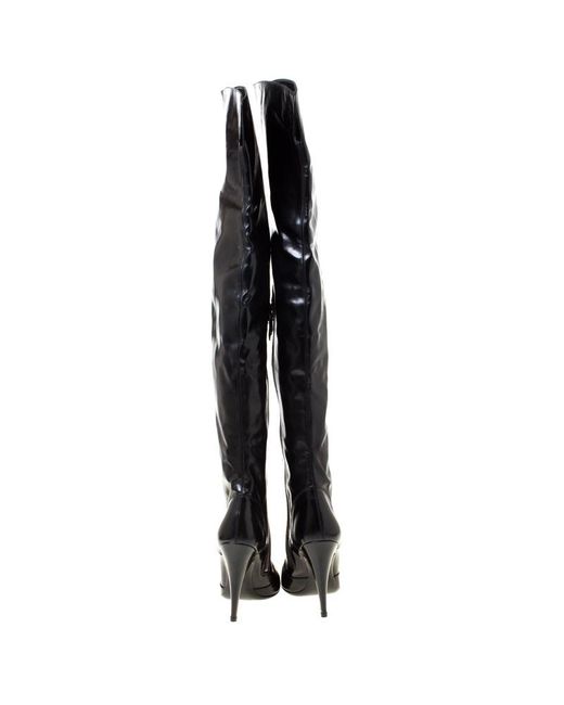 burberry thigh high boots
