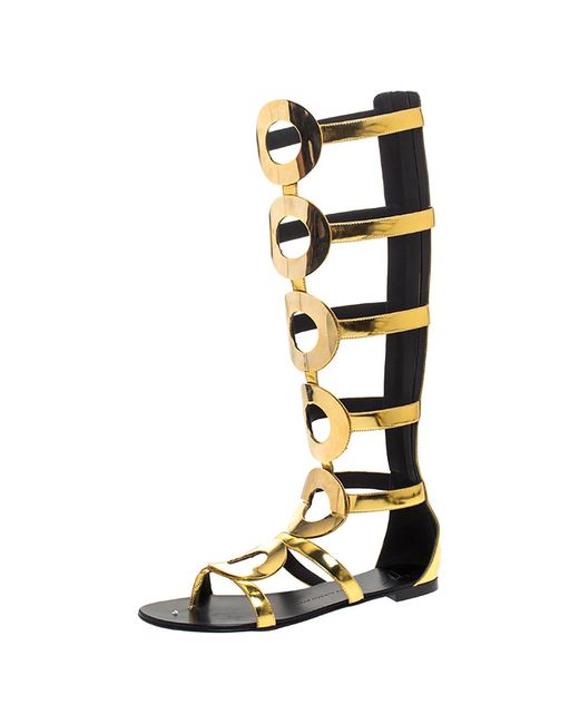 giuseppe zanotti gladiator sandals