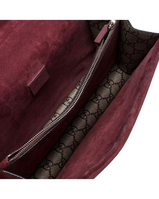 gucci dionysus small suede shoulder bag
