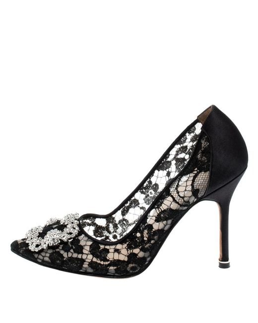 manolo blahnik hangisi pointed toe pump