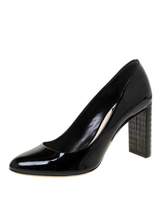 dior patent pumps