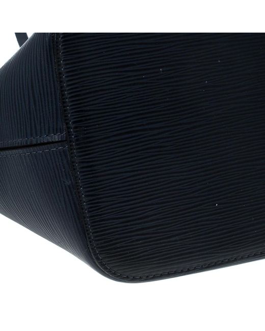 Louis Vuitton Blue Marine Epi Leather Neverfull Mm Bag - Save 25% - Lyst