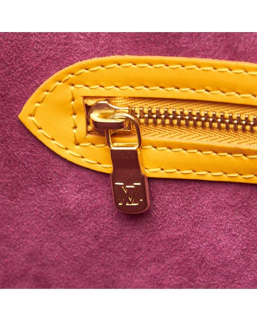 Louis Vuitton Yellow Epi Leather Leather Epi Saint Jacques Pm Short Strap France - Save 54% - Lyst