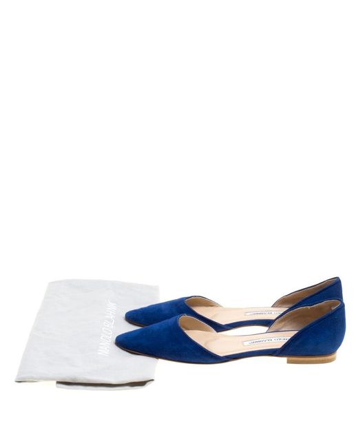 cobalt blue flats