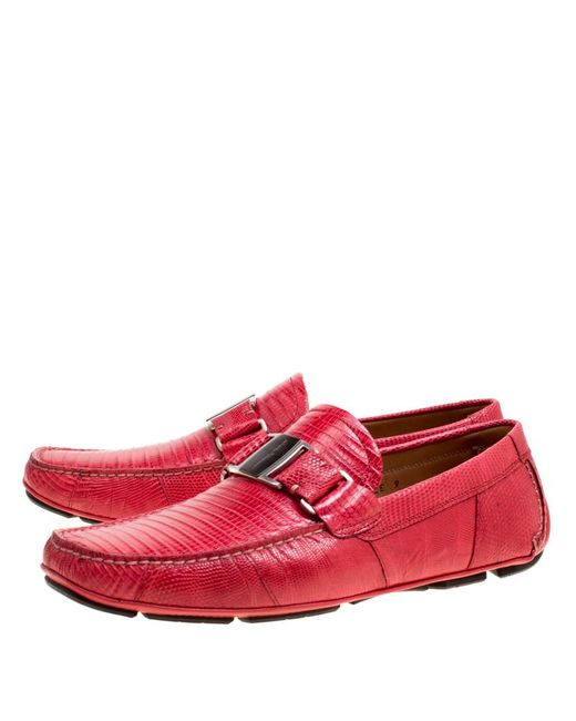 mens coral loafers
