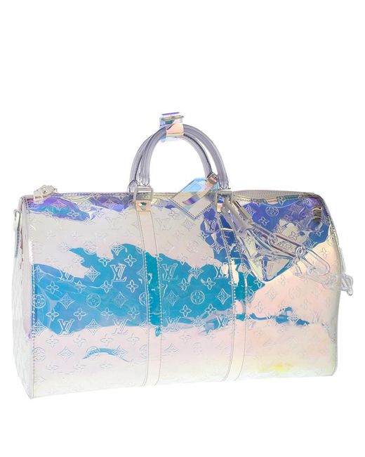 louis vuitton keepall bandouliere monogram 50 prism