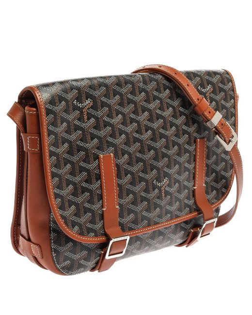 goyard saddle bag