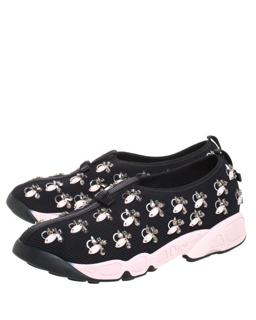 dior embellished sneakers