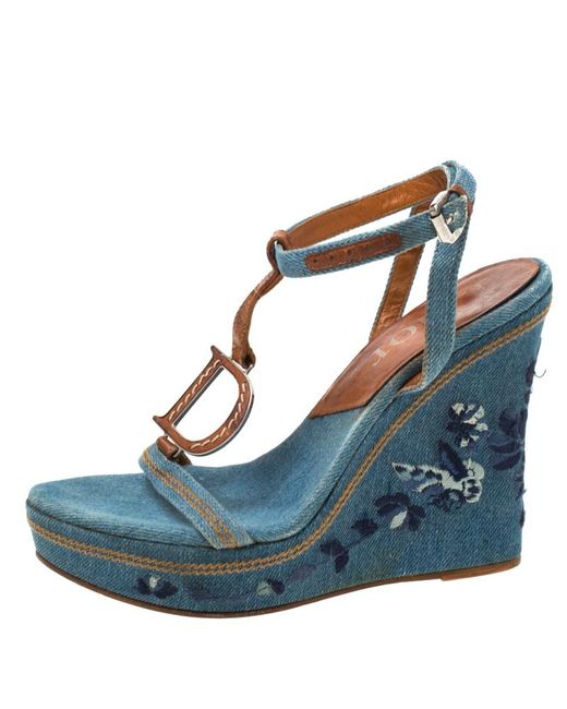 dior platform sandals