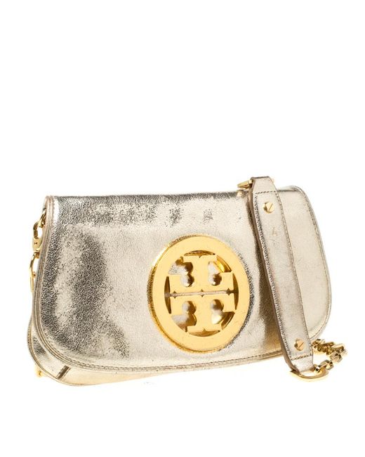 tory burch metallic crossbody