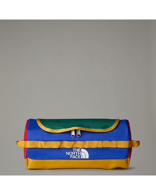 The North Face Blue Base Camp Travel Washbag – Large for men