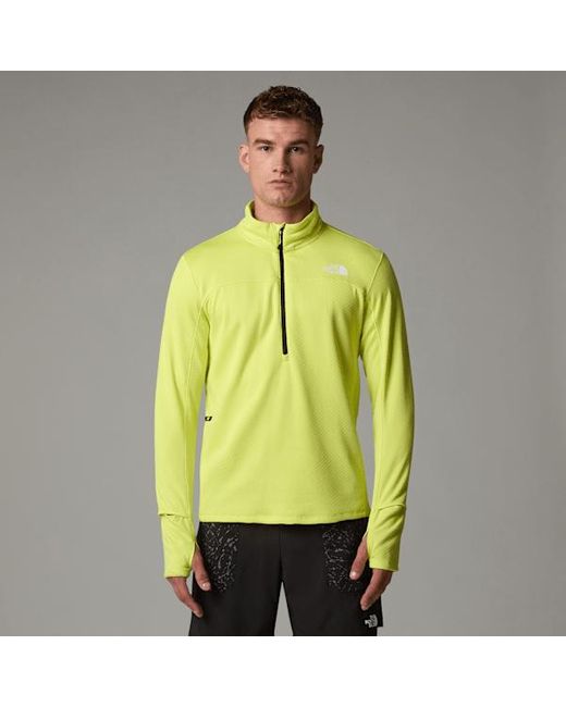 The North Face Green Winter Warm Pro 1/4 Zip Fleece Firefly for men