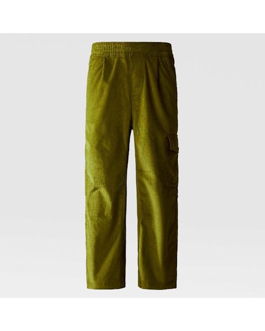 The North Face Green 'Utility Cord Easy Trousers for men