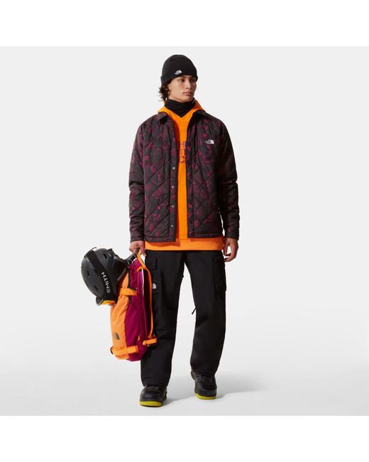 mens silver puffer jacket