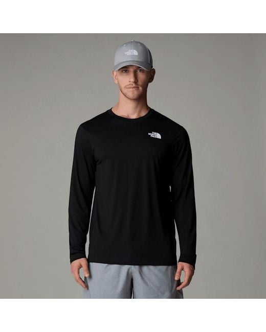 The North Face Black 24/7 Long-Sleeve T-Shirt Tnf for men