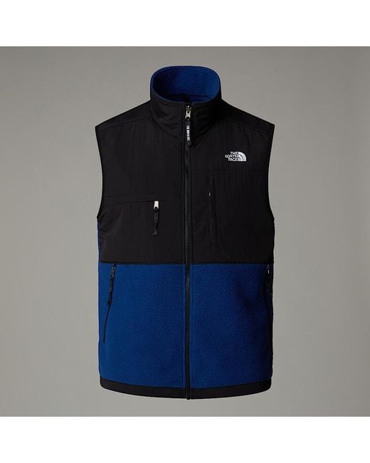 The North Face Blue Retro Denali Gilet for men