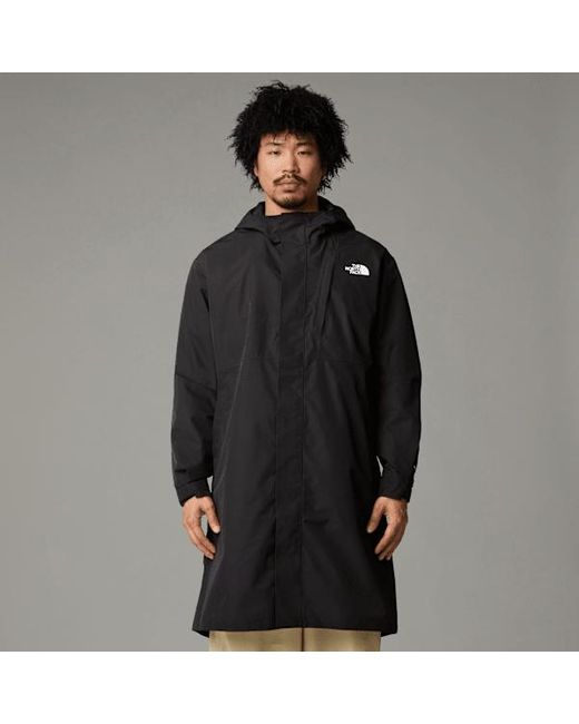 The North Face Black Nukabira Long Shell Jacket for men