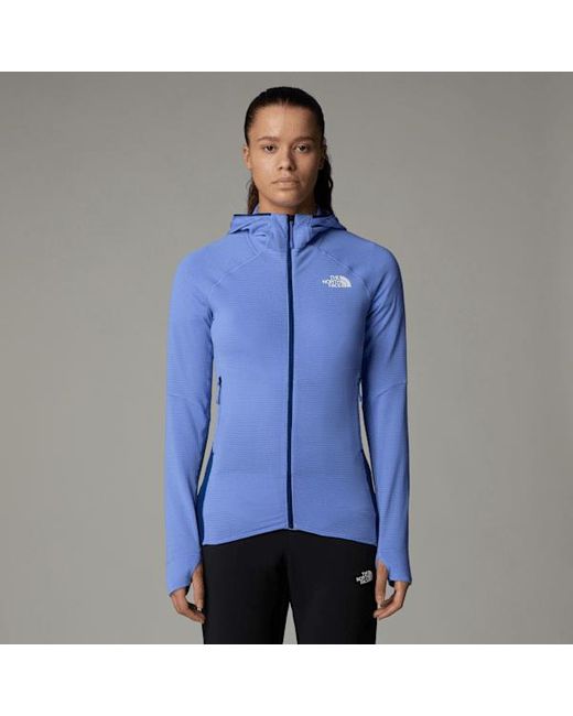 The North Face Blue Bolt Polartec Power Grid Hooded Jacket