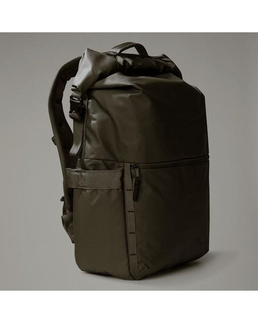The North Face Black Base Camp Voyager Rolltop Bag for men