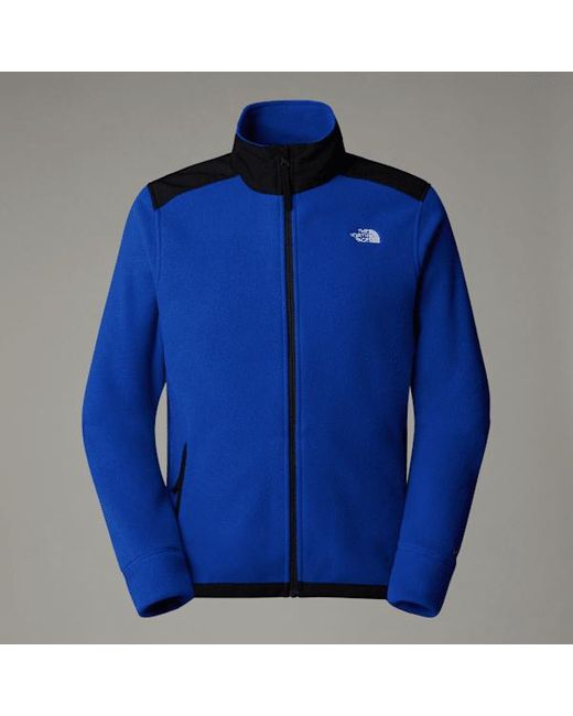 The North Face Blue Alpine Polartec Fleece 200 Jacket for men
