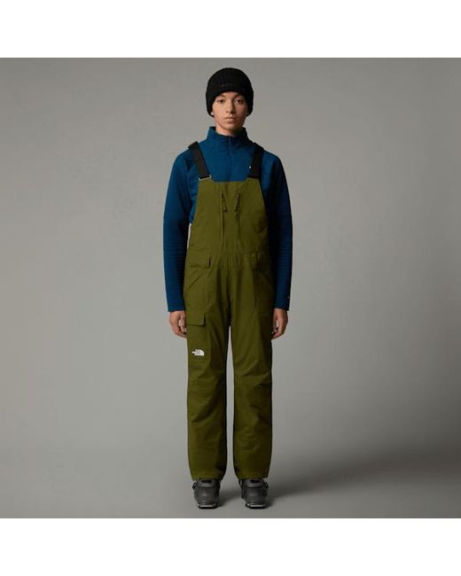 The North Face Green ’S Freedom Bib Trousers Forest