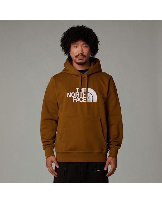 The North Face Brown ’Drew Peak Hoodie Moss for men