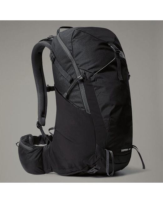 The North Face Black Terra 40-Litre Hiking Backpack for men