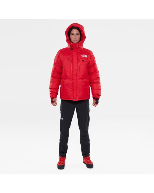 The North Face Men's Summit Series Himalayan Parka Tnf Red/tnf in 