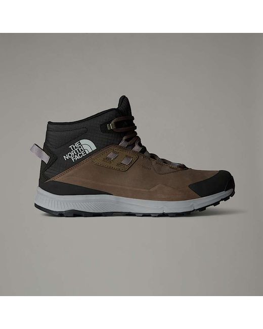 The North Face Black Cragstone Leather Waterproof Hiking Boots for men