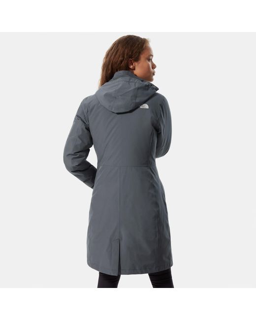 The North Face Suzanne Triclimate Parka in Grey (Grey) | Lyst UK