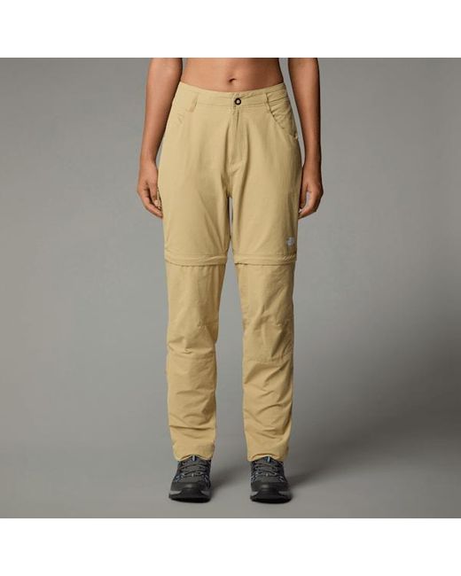 The North Face Yellow ’S Exploration Convertible Straight Trousers