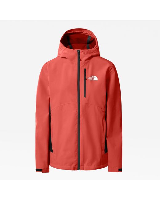 The North Face Mikeno Shell Jacket in Black (Red) Lyst UK