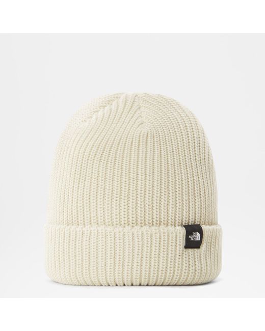 The north face berretto fisherman vintage di The North Face in Bianco | Lyst