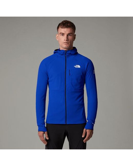 The North Face Blue ’S Summit Series Futurefleece Hooded Jacket Tnf/Npf for men