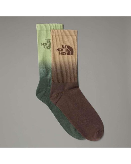 The North Face Multicolor Everyday Dip-Dye Crew Socks for men