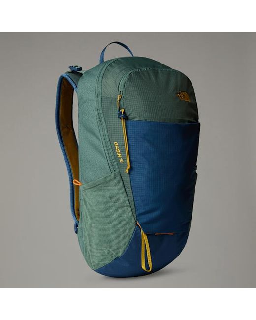 The North Face Green Basin Backpack 18L for men