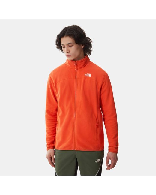 the north face m 100 glacier full zip