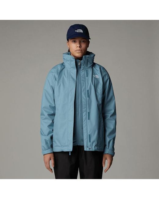 The North Face Blue Evolve Ii Triclimate Jacket