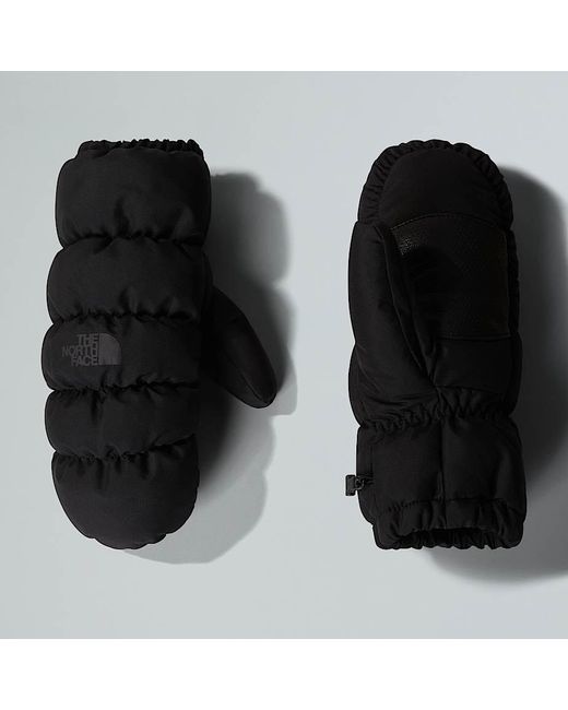 The North Face Black Montana Puffer Mittens for men