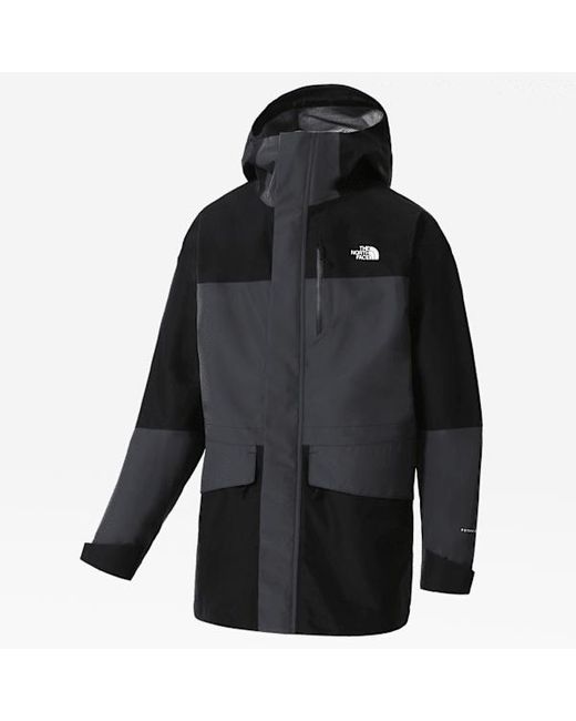 The North Face Black ’Dryzzle All-Weather Futurelight Jacket Asphalt-Tnf for men