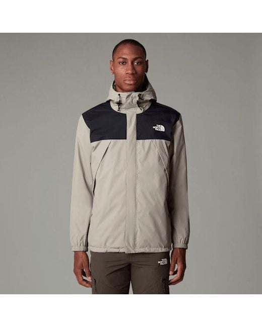 The North Face Gray 'Antora Jacket Clay-Tnf for men